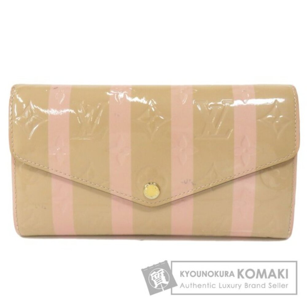 Louis Vuitton Long Portefeuille Vernis Wallet Dune Sala